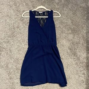 Tobi Navy Blue Mini Dress Size S